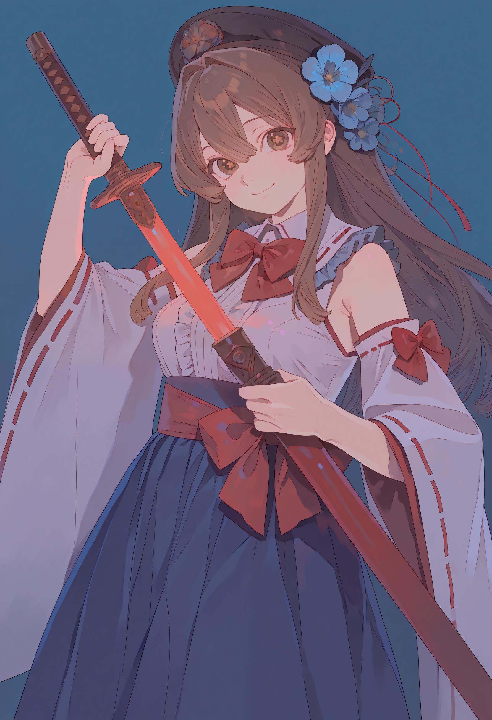 1girl,  solo,  colorful on Tensor.Art