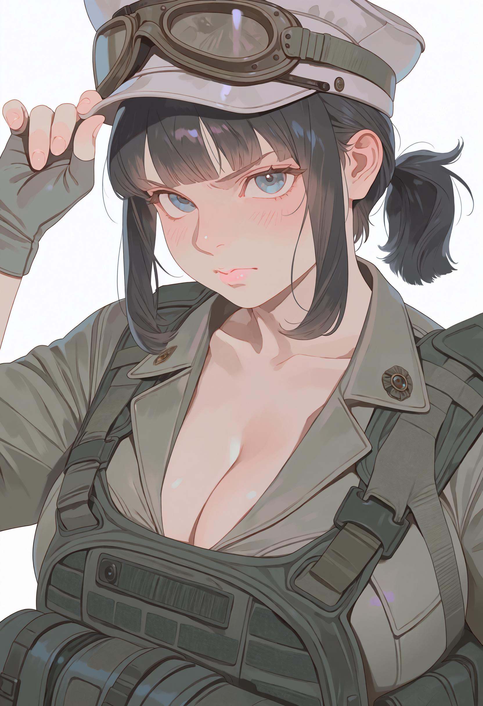1girl,  solo,  looking at viewer on Tensor.Art