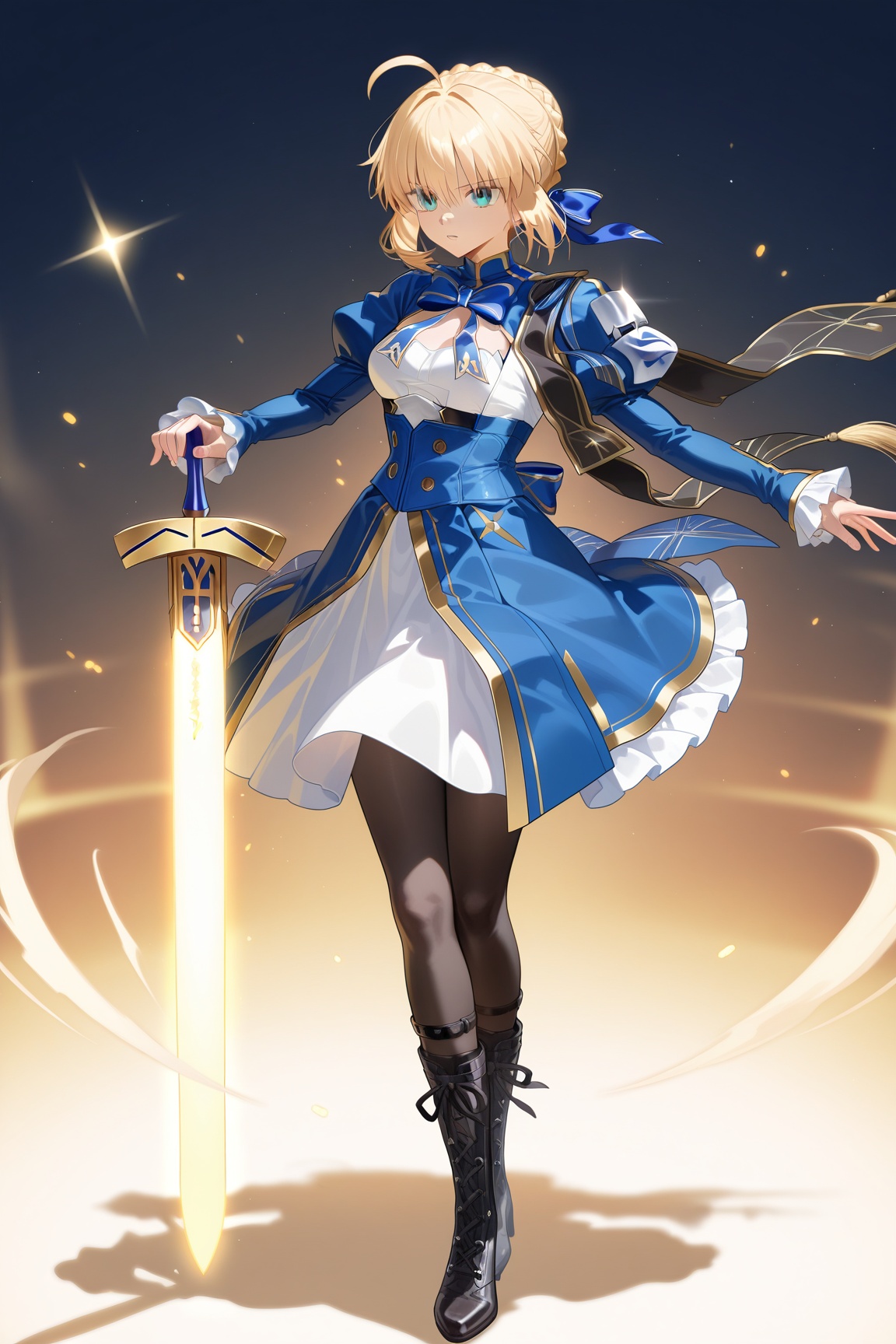saber \(honkai star rail\) \(fate\),  1girl,  artoria pendragon \(fate\) on Tensor.Art