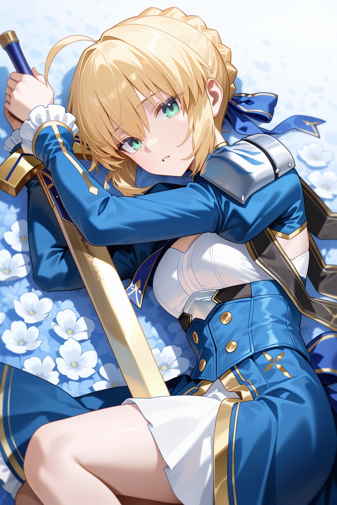 saber \(honkai star rail\) \(fate\),  1girl,  artoria pendragon \(fate\) on Tensor.Art
