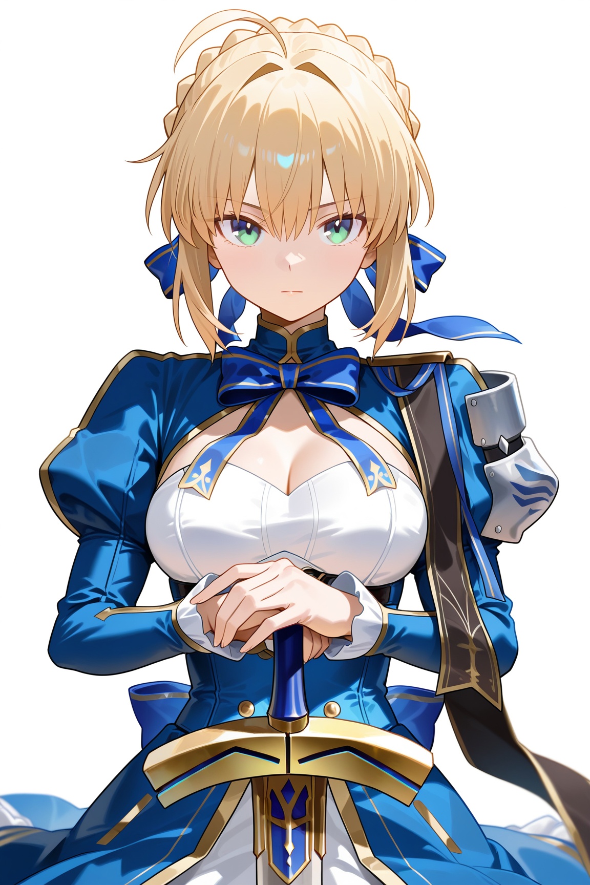 saber \(honkai star rail\) \(fate\),  1girl,  weapon on Tensor.Art