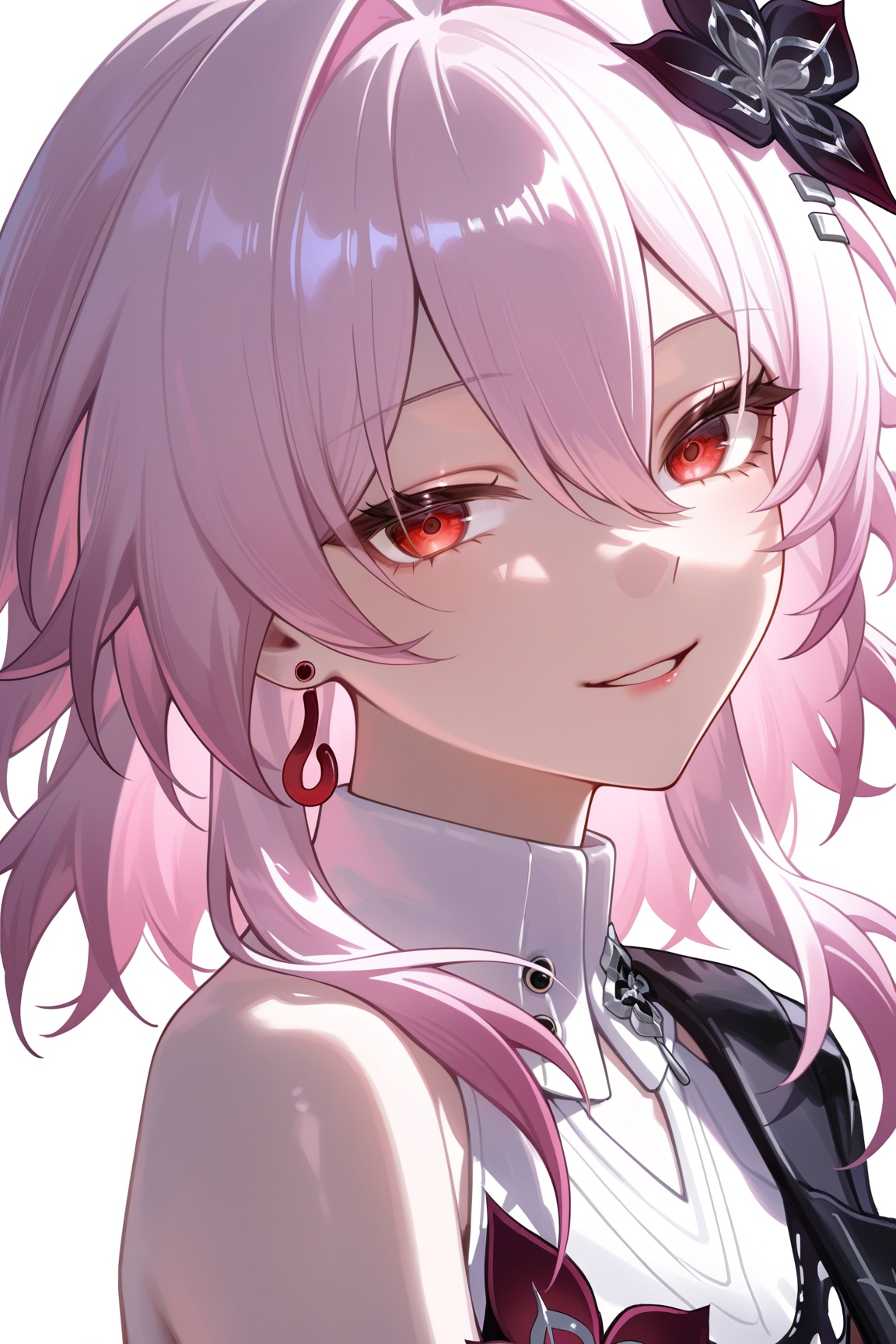 evernight \(honkai star rail\),  1girl,  pink hair on Tensor.Art