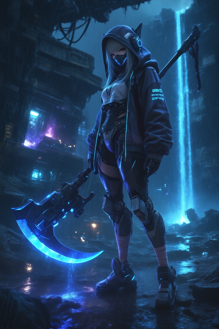 hyper realistic an abandoned cybergear kingdom bioluminescent 1000yo after the apocalypse. seen exploring the kingdom of a...