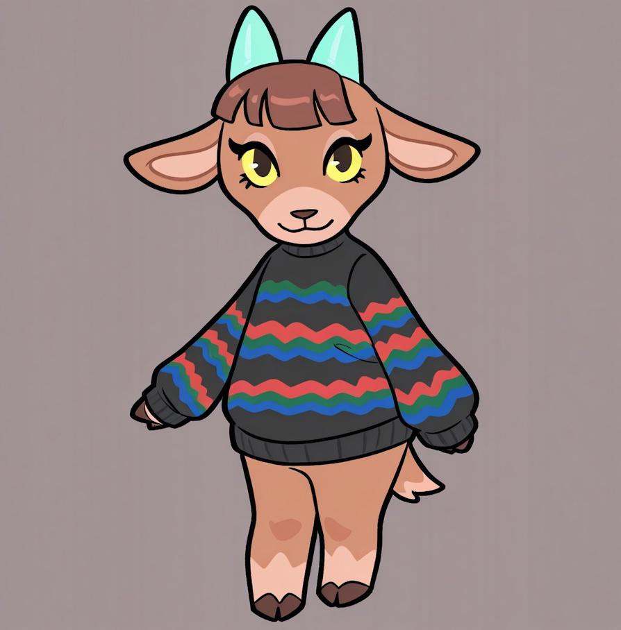Pashmina-AC,  goat girl,  furry on Tensor.Art