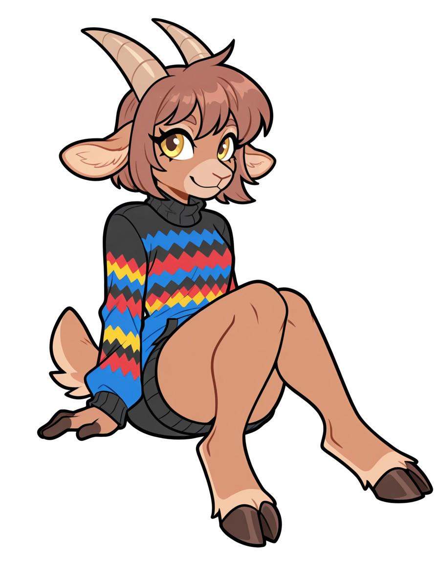 Pashmina-AC,  goat girl,  furry on Tensor.Art