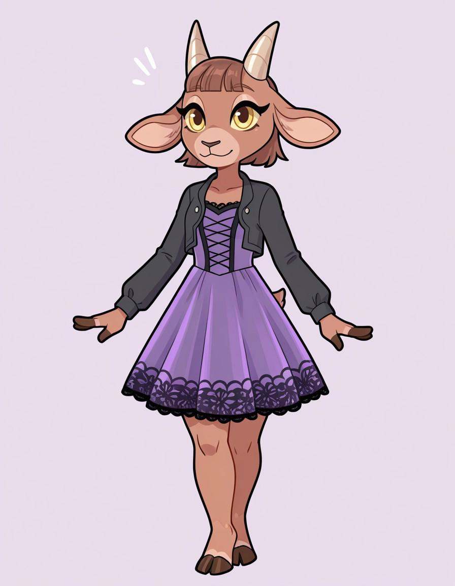 Pashmina-AC,  goat girl,  furry on Tensor.Art