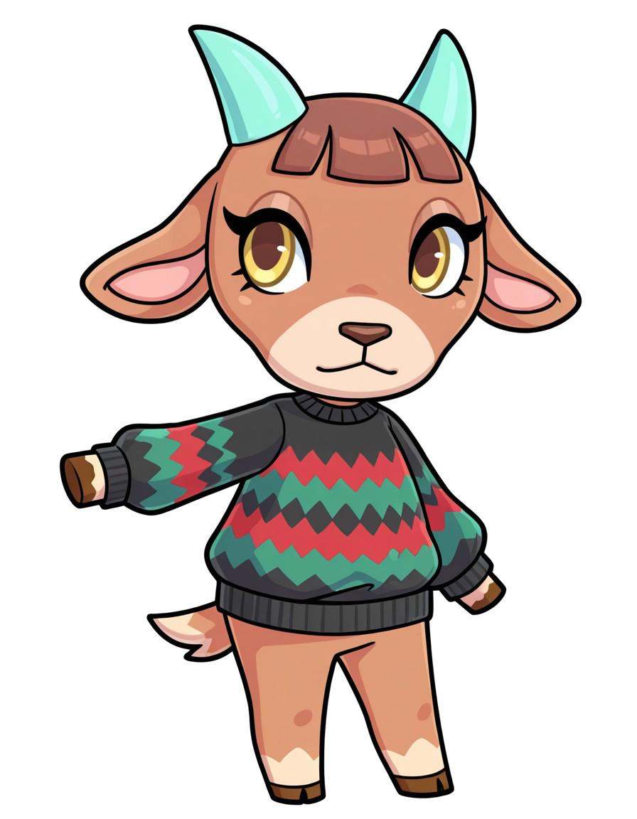 Pashmina-AC,  goat girl,  furry on Tensor.Art