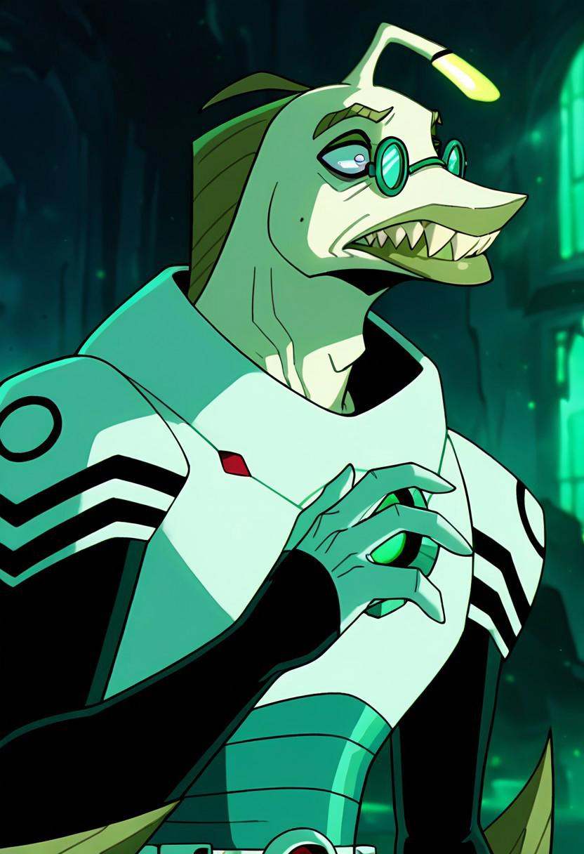 majestorpetallyday,  male focus,  teeth on Tensor.Art