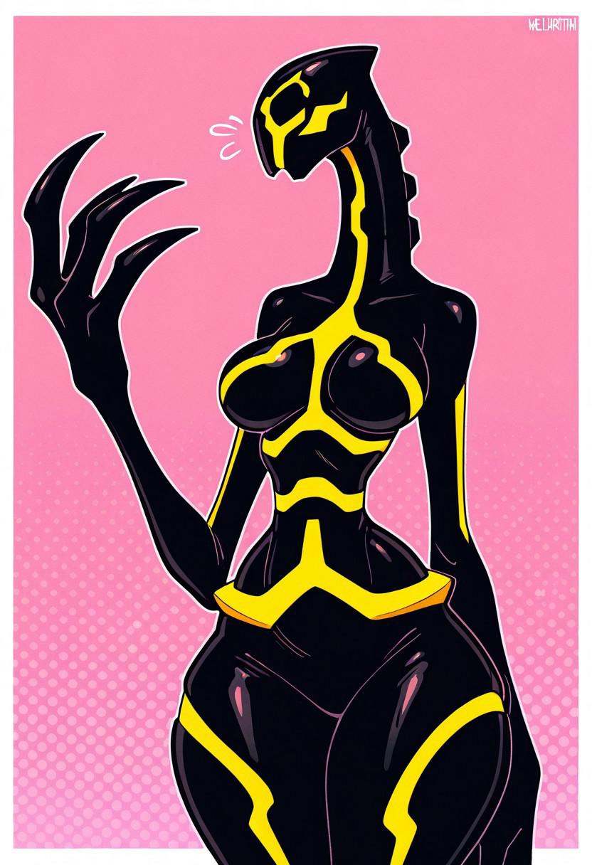 malwareyello,  no humans,  solo on Tensor.Art
