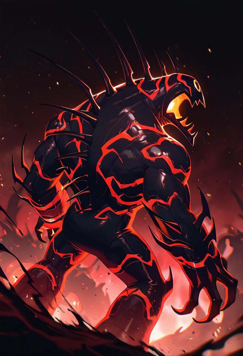 malware,  monster,  no humans on Tensor.Art