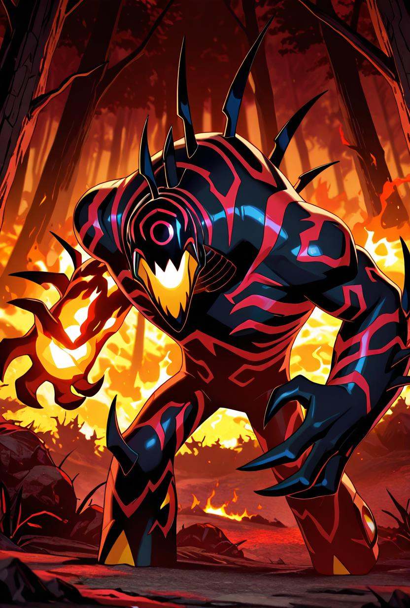 malware,  monster,  no humans on Tensor.Art