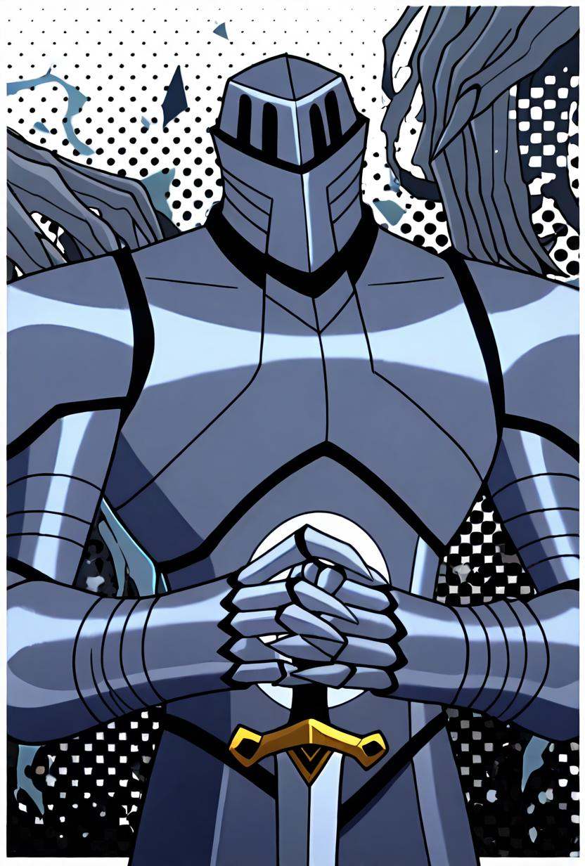 4everknight,  armor,  helmet on Tensor.Art