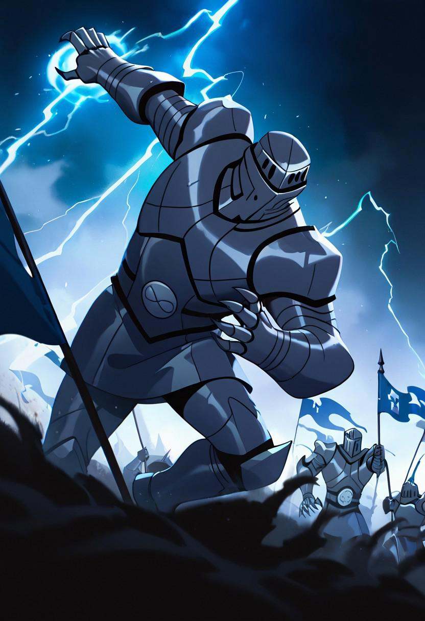 4everknight,  armor,  helmet on Tensor.Art