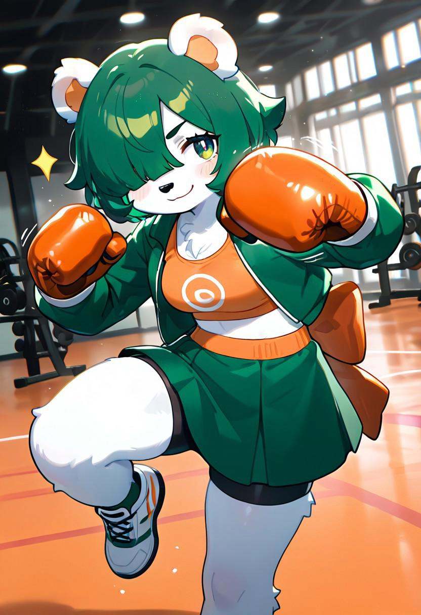sushibear,  1girl,  solo on Tensor.Art