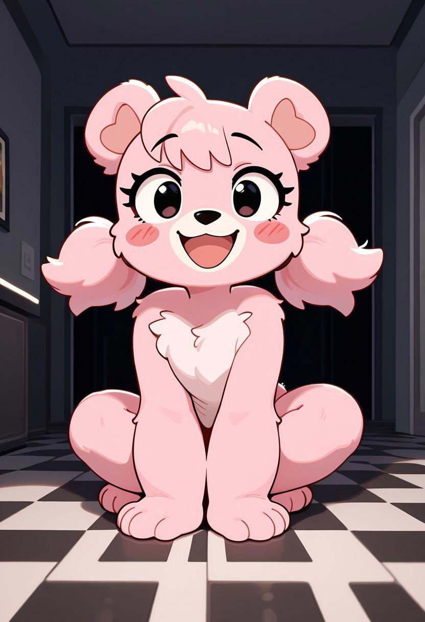 cupcakebear,  bear girl,  furry on Tensor.Art