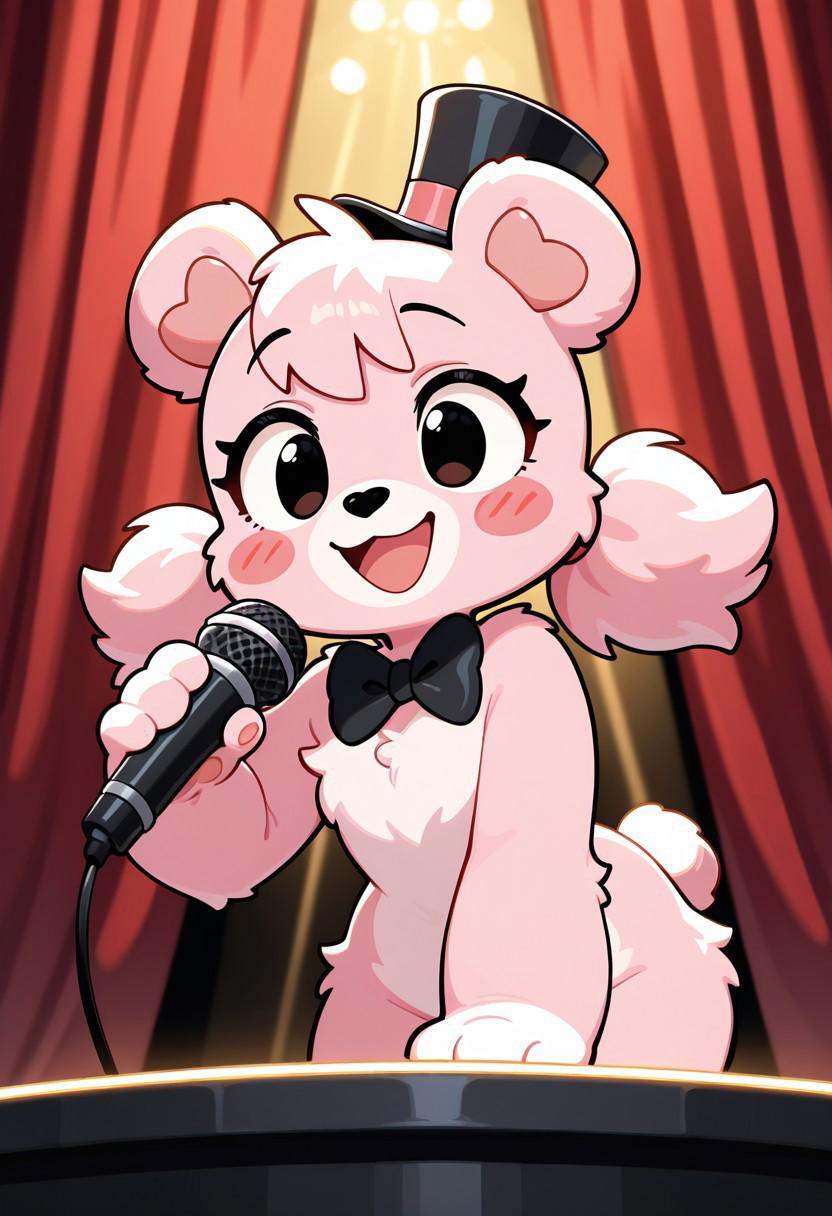 cupcakebear,  bear girl,  furry on Tensor.Art