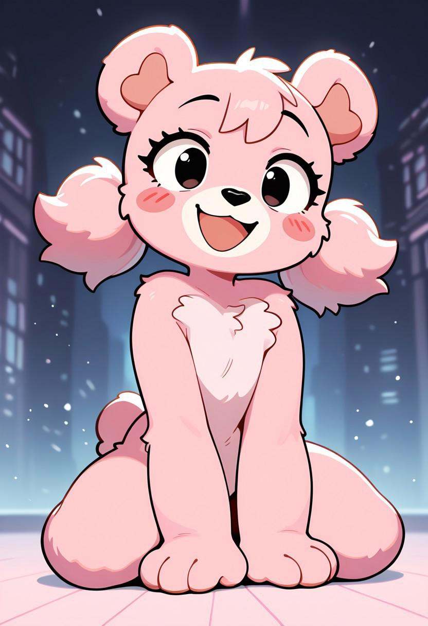 cupcakebear,  bear girl,  furry on Tensor.Art