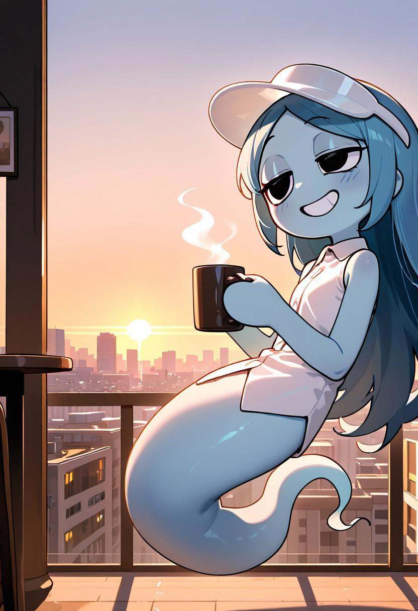 connie,  blue hair,  1girl on Tensor.Art