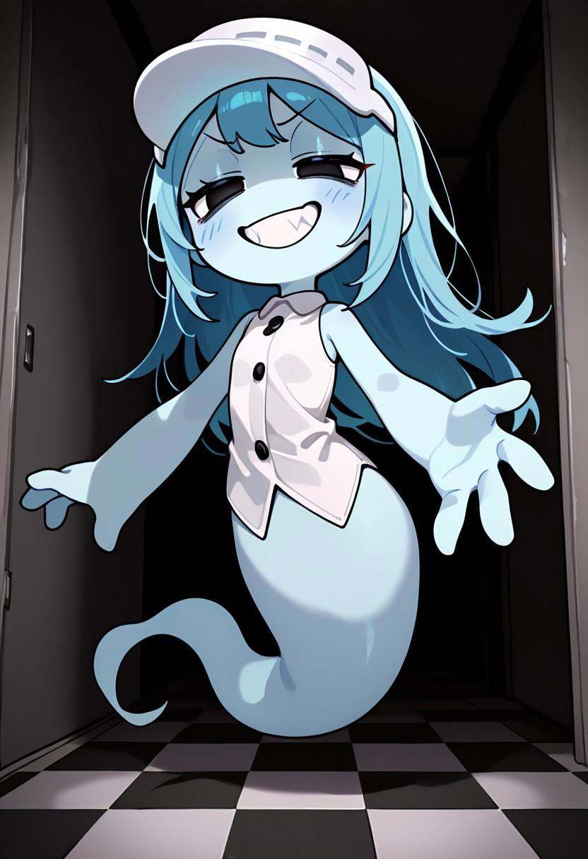 connie,  blue hair,  1girl on Tensor.Art