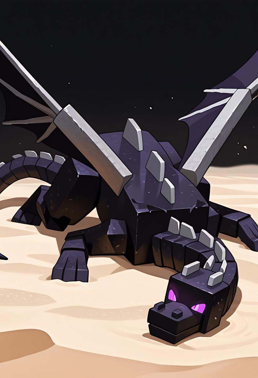 enderdragn,  no humans,  purple eyes on Tensor.Art