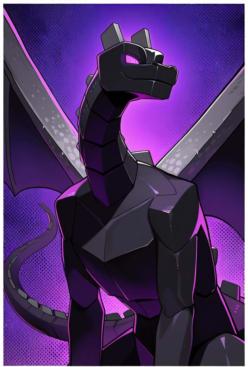 enderdragn,  no humans,  purple eyes on Tensor.Art