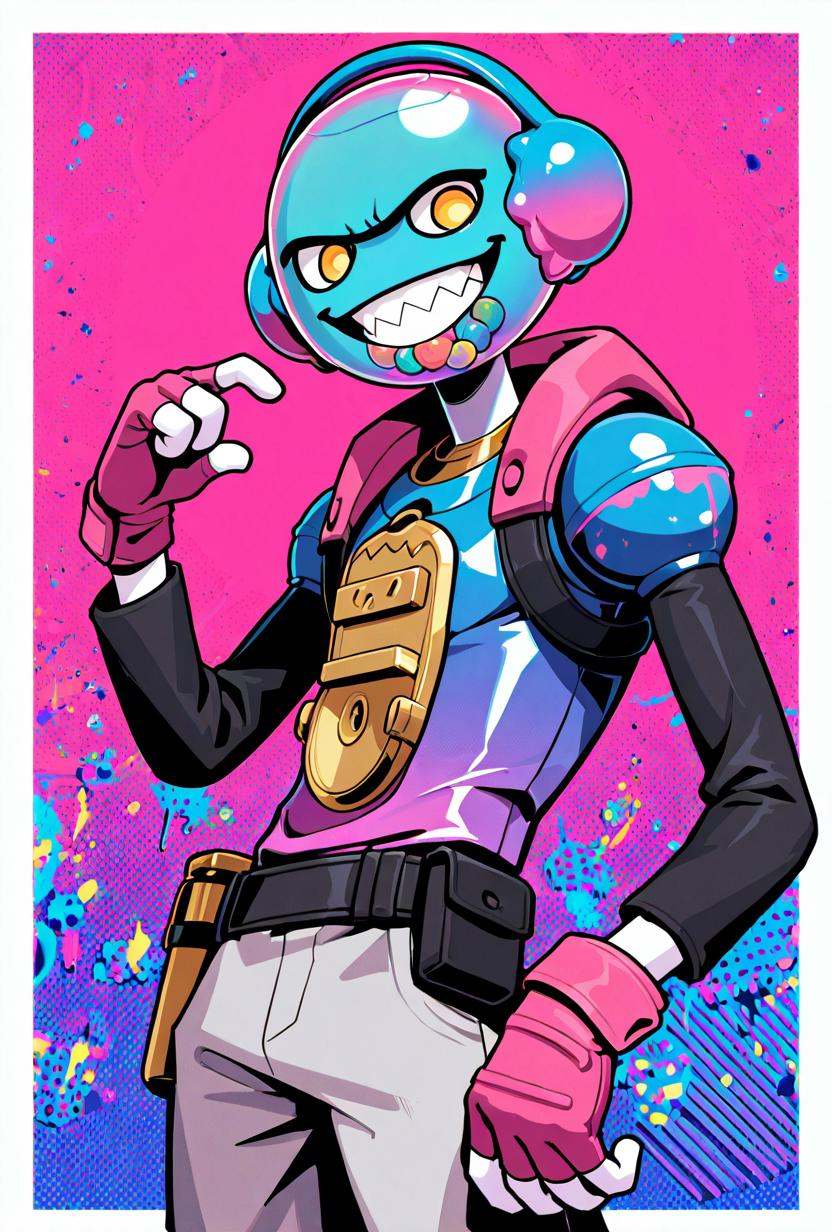 gumbo,  sharp teeth,  1boy on Tensor.Art