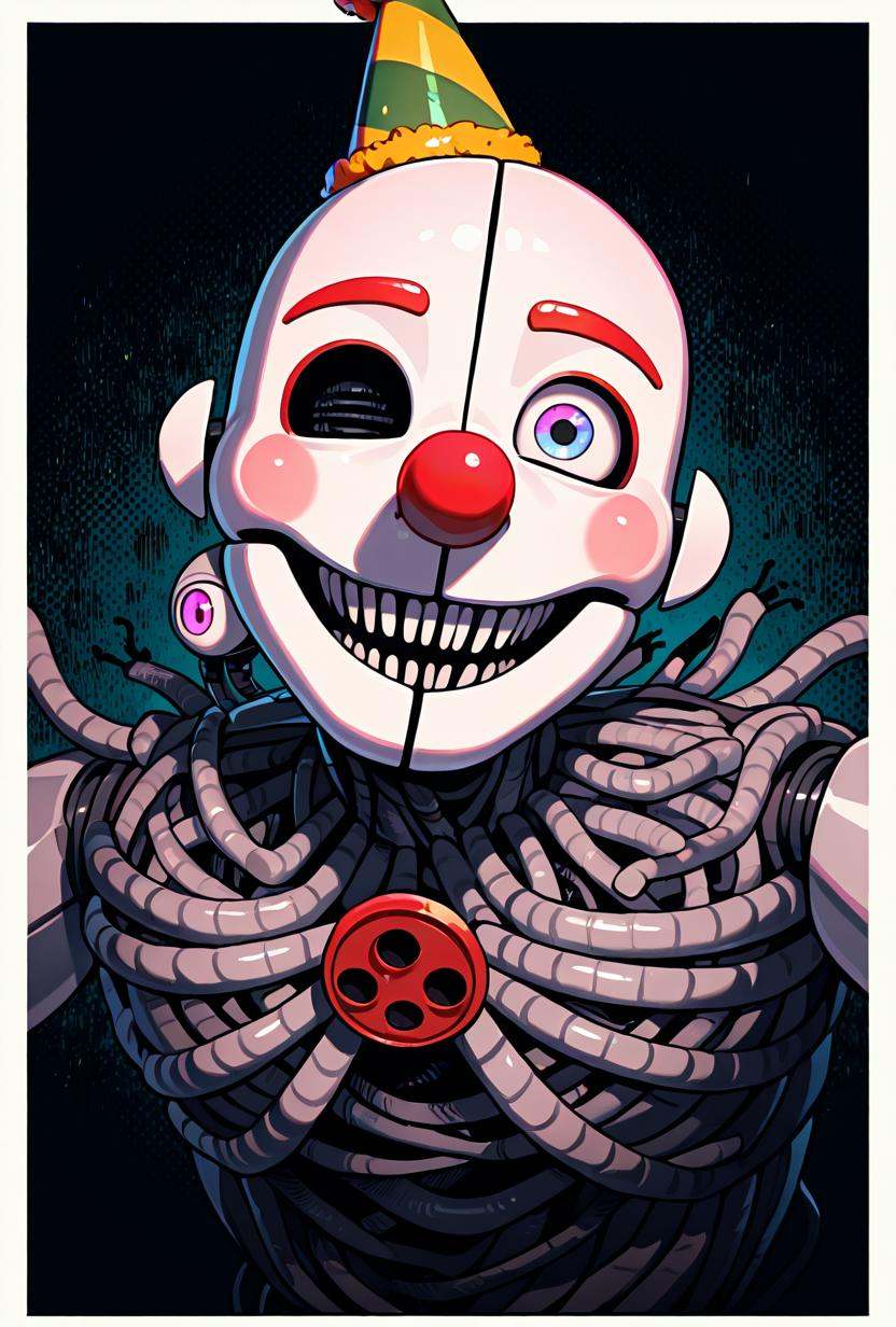 ennard,  1boy,  party hat on Tensor.Art