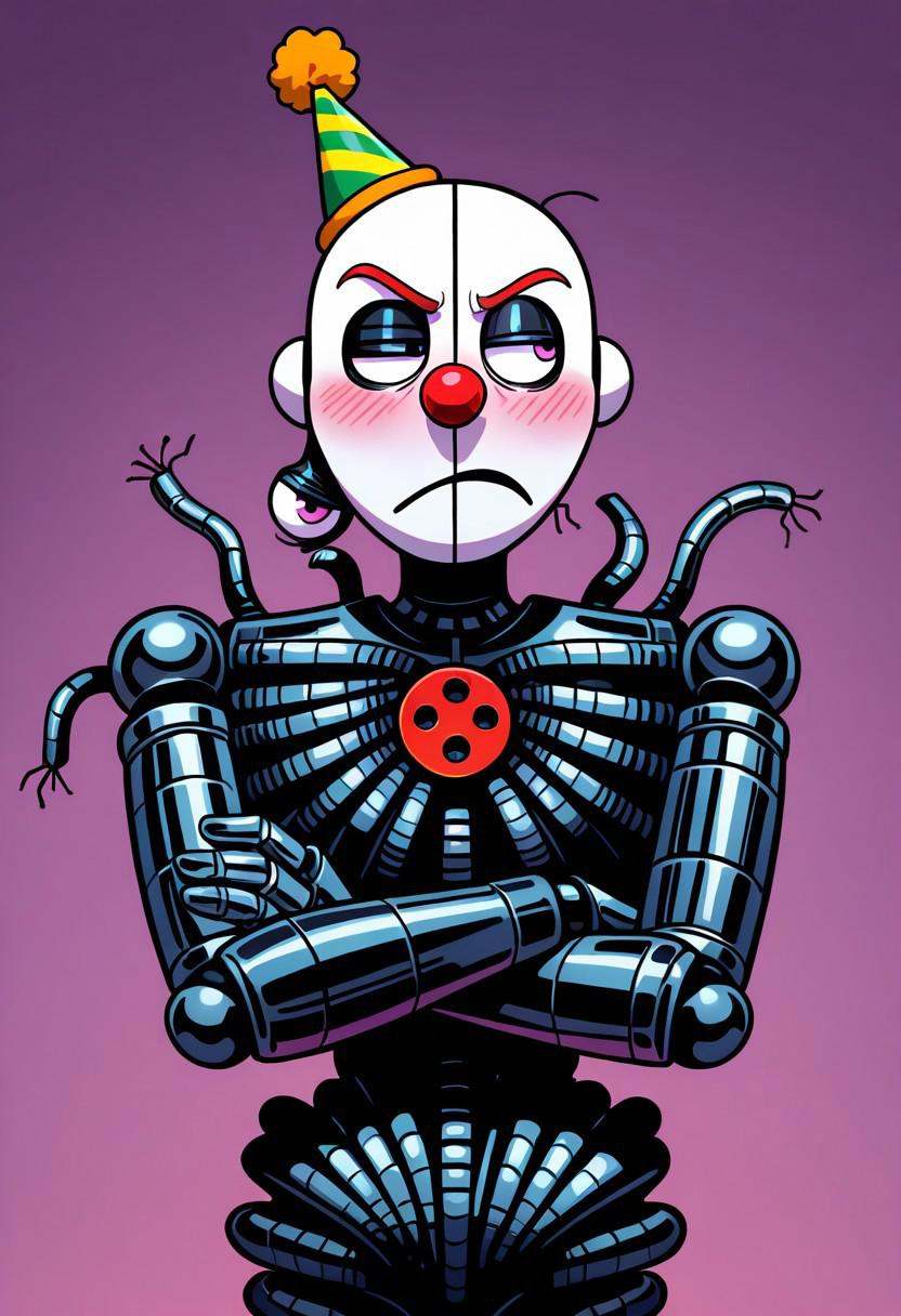 ennard,  1boy,  party hat on Tensor.Art
