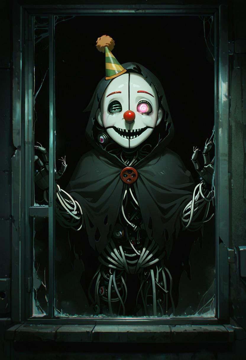 ennard,  1boy,  party hat on Tensor.Art