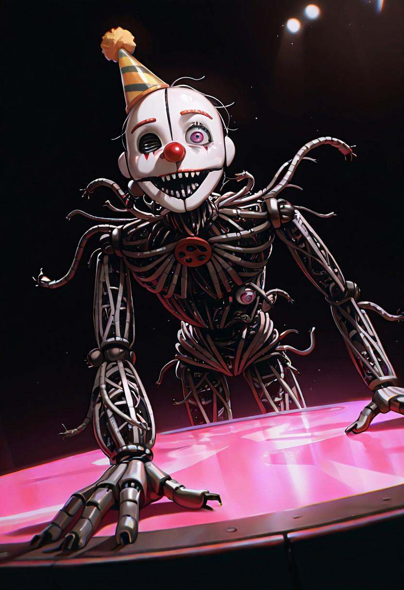ennard,  1boy,  party hat on Tensor.Art
