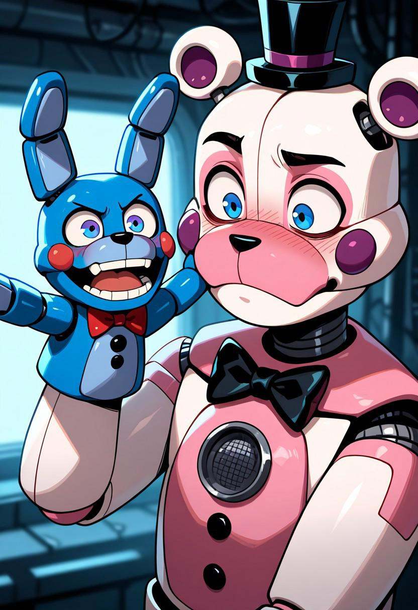 funtimefred,  black bowtie,  robot on Tensor.Art