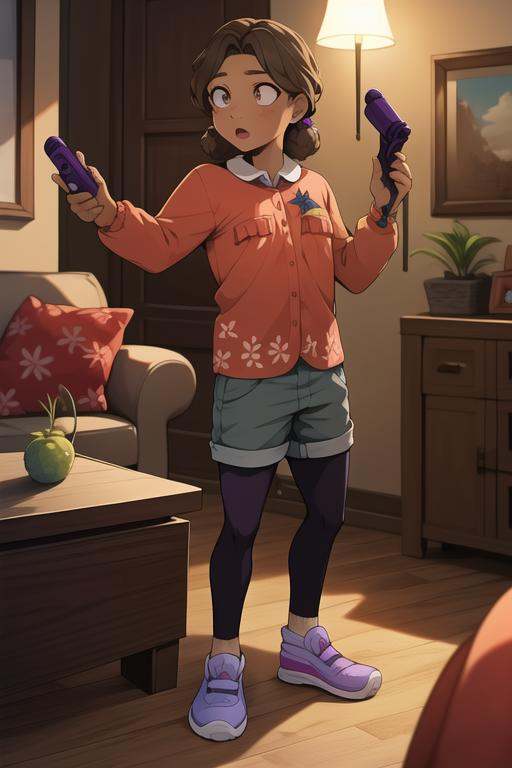 cassie,  standing,  full body on Tensor.Art