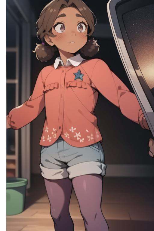 cassie,  screen cap,  detailed background on Tensor.Art