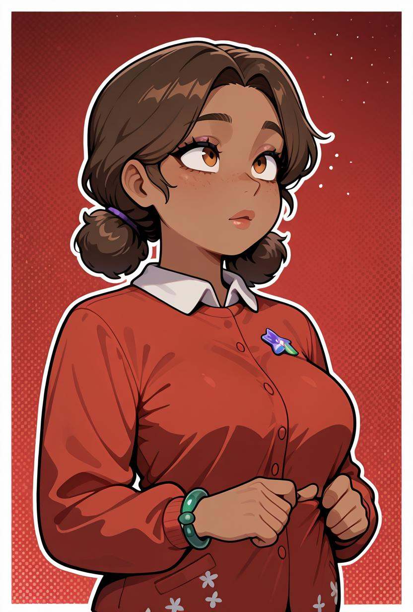 cassiefnaf,  brown hair,  1girl on Tensor.Art