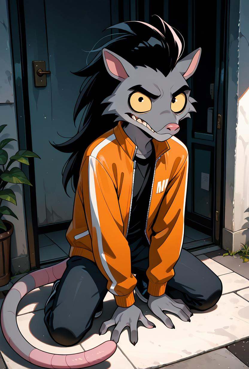 argituaf,  solo,  furry on Tensor.Art