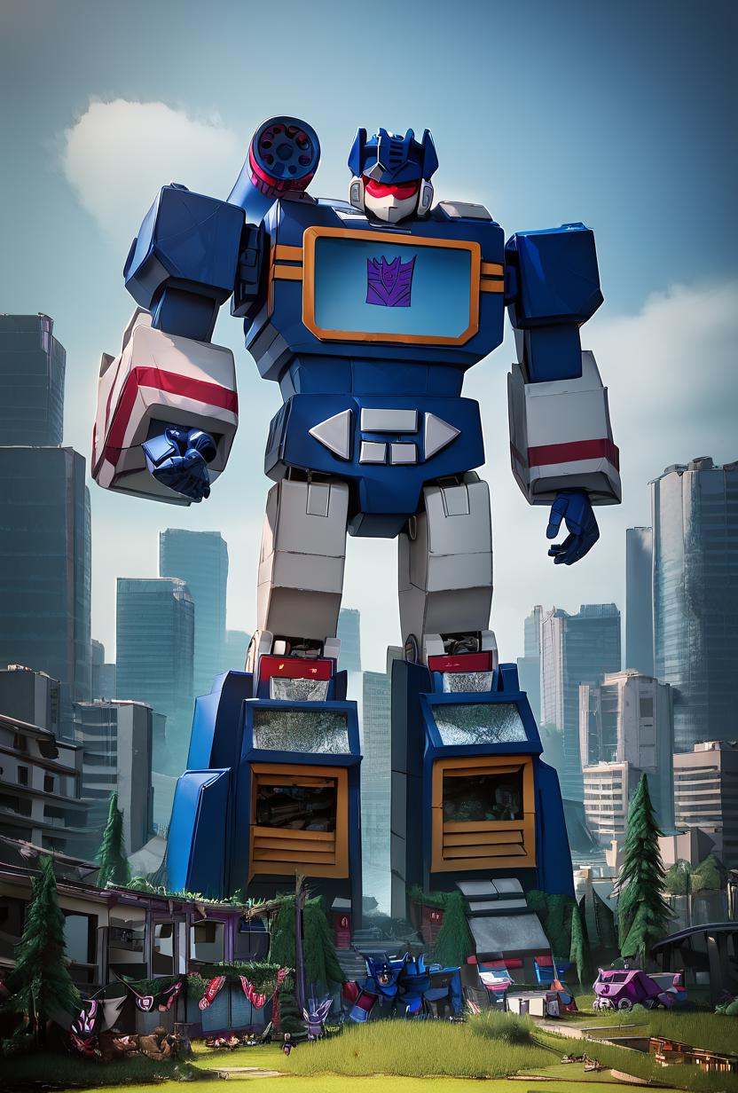 soundwave,  robot,  mecha on Tensor.Art