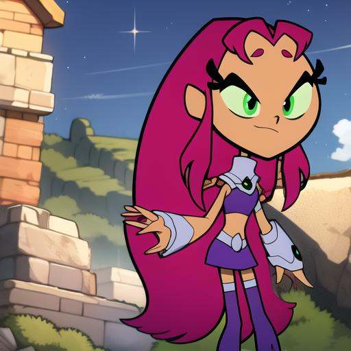 starfire,  masterpiece,  best quality on Tensor.Art