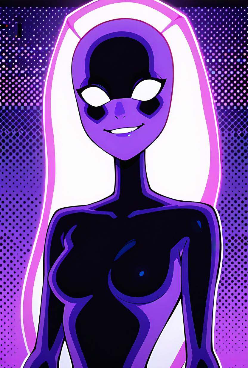 anodit,  colored skin,  1girl on Tensor.Art