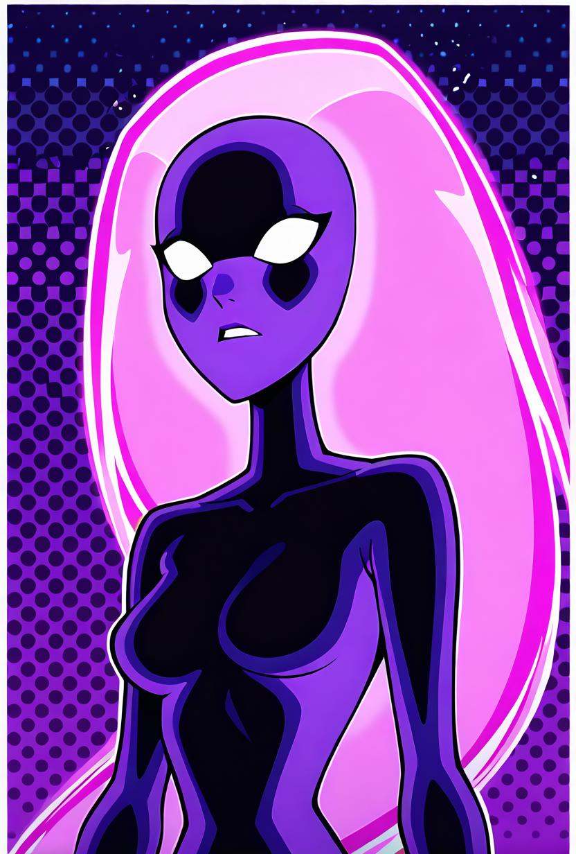 anodit,  colored skin,  1girl on Tensor.Art