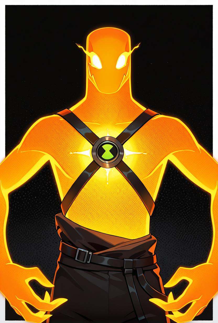 nrg,  solo,  glowing skin on Tensor.Art
