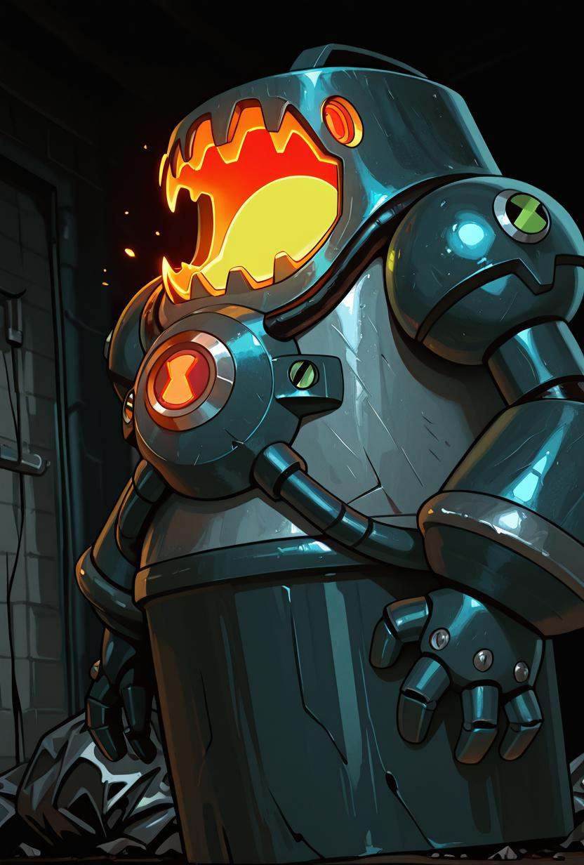 nrg,  solo,  robot on Tensor.Art