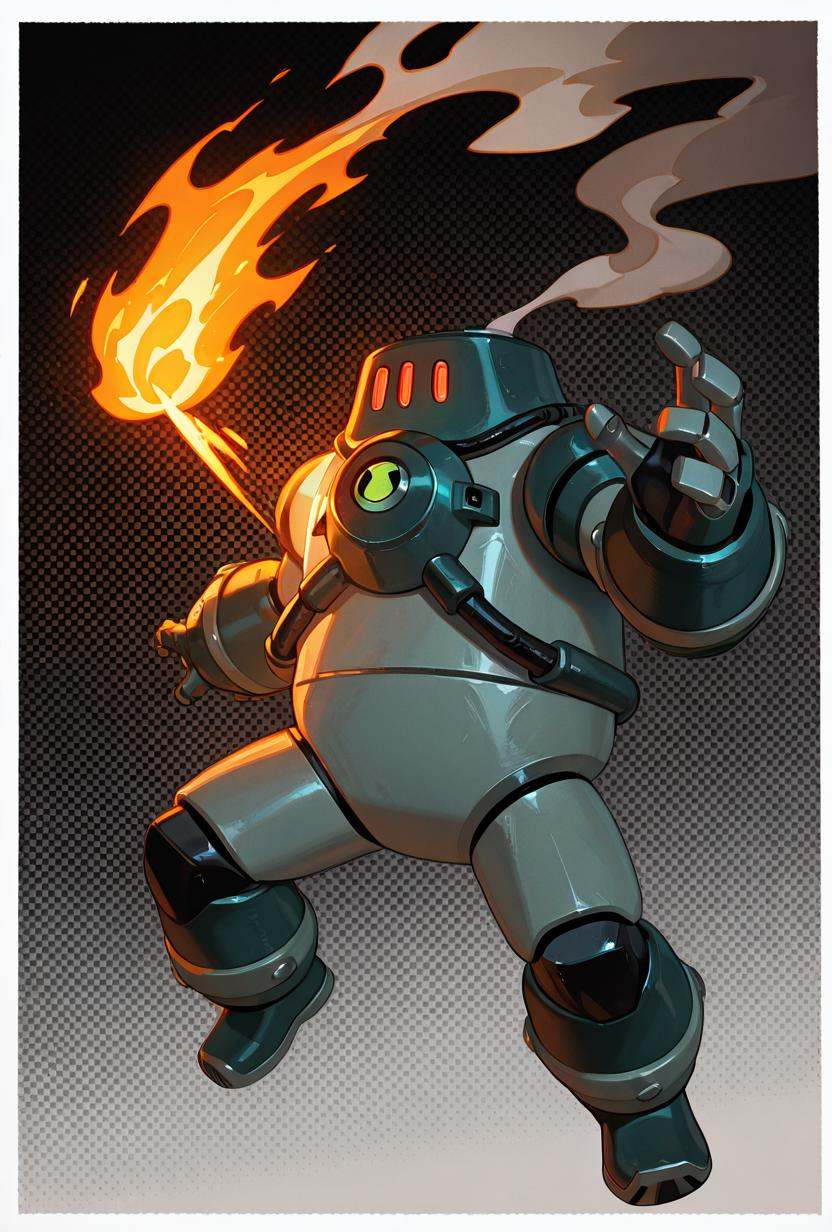 nrg,  solo,  robot on Tensor.Art