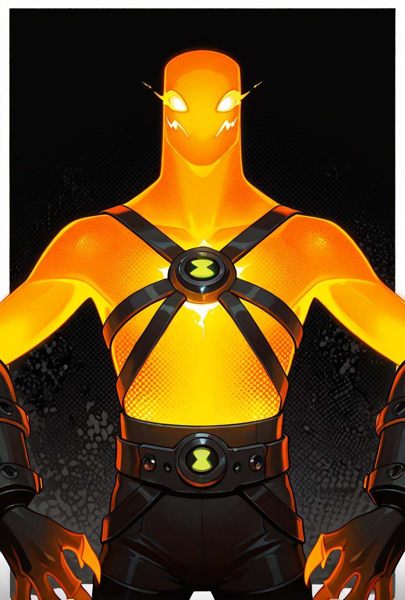 nrg,  solo,  glowing skin on Tensor.Art