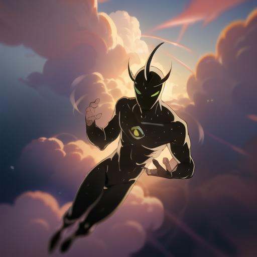 fly,  floating,  holding on Tensor.Art