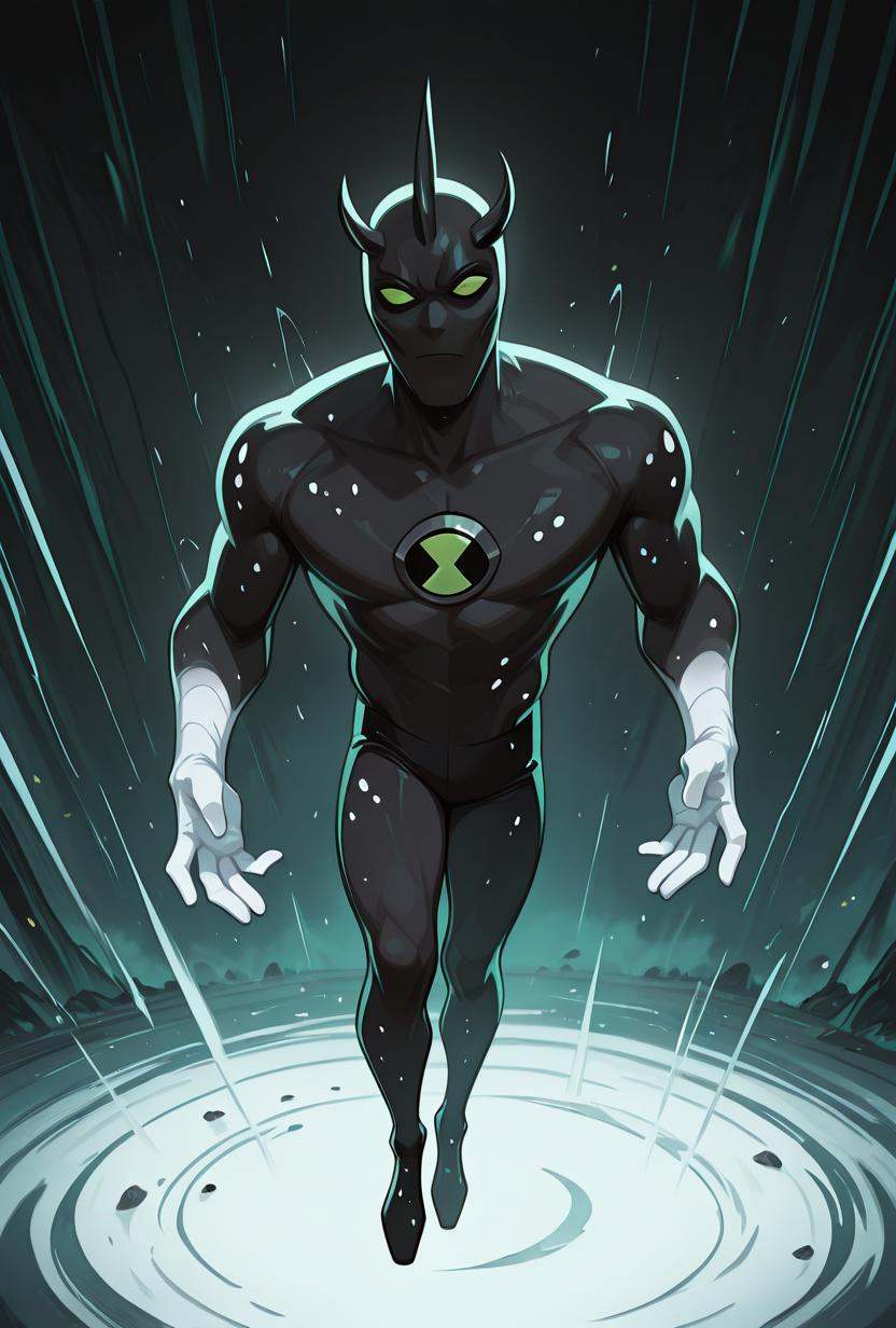 alienx,  1boy,  green eyes on Tensor.Art