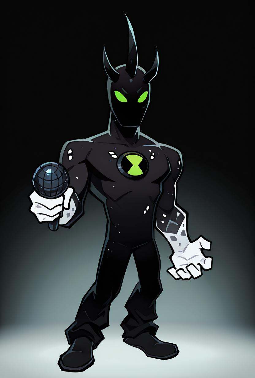 alienx,  1boy,  green eyes on Tensor.Art