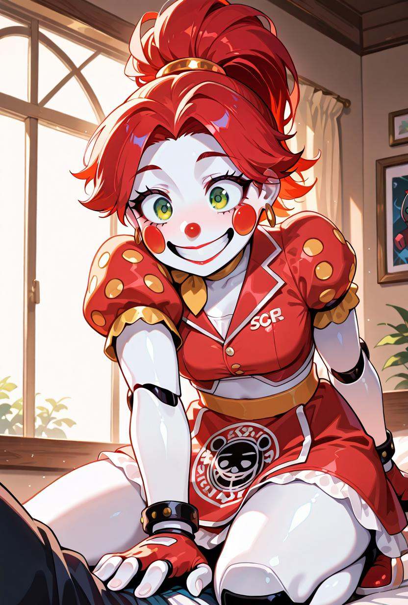 glambab,  white skin,  red hair on Tensor.Art