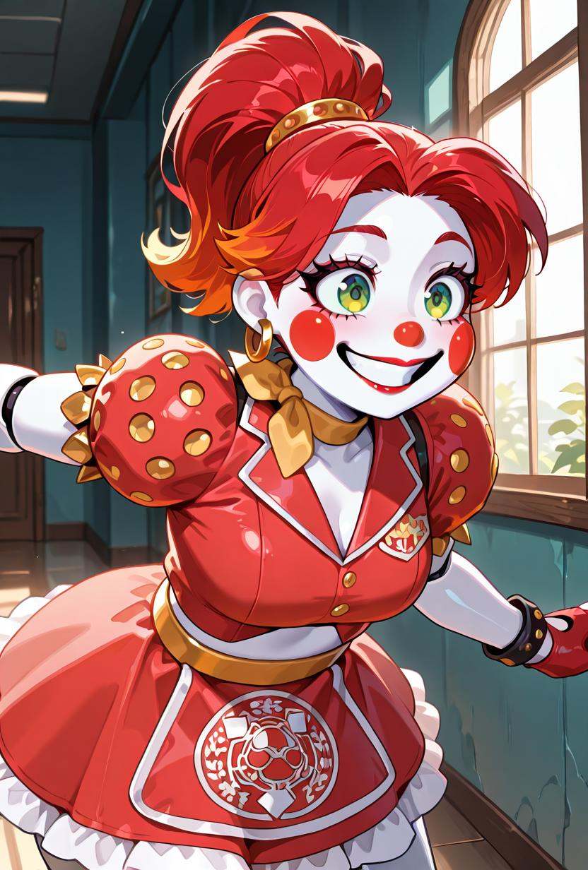 glambab,  white skin,  red hair on Tensor.Art