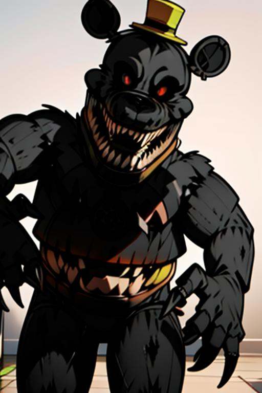 nightmare,  solo,  cowboy shot on Tensor.Art