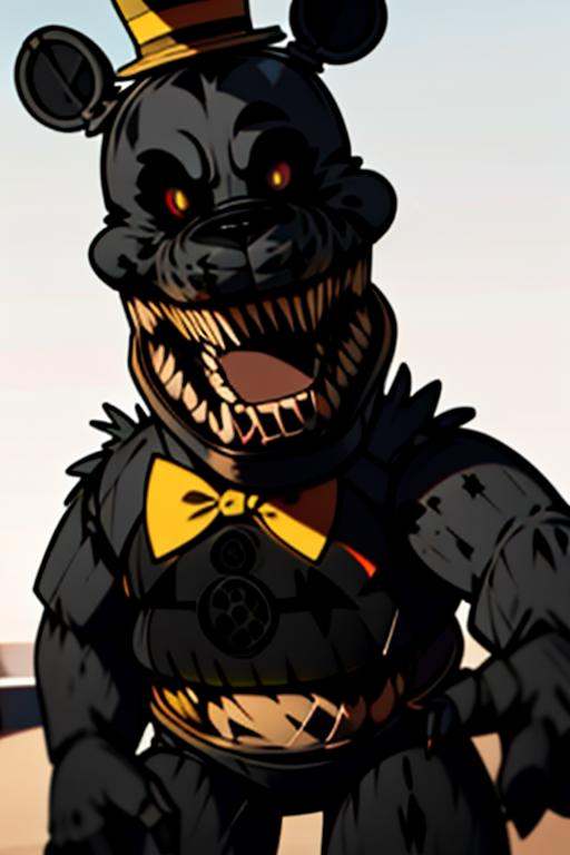 nightmare,  solo,  yellow hat on Tensor.Art